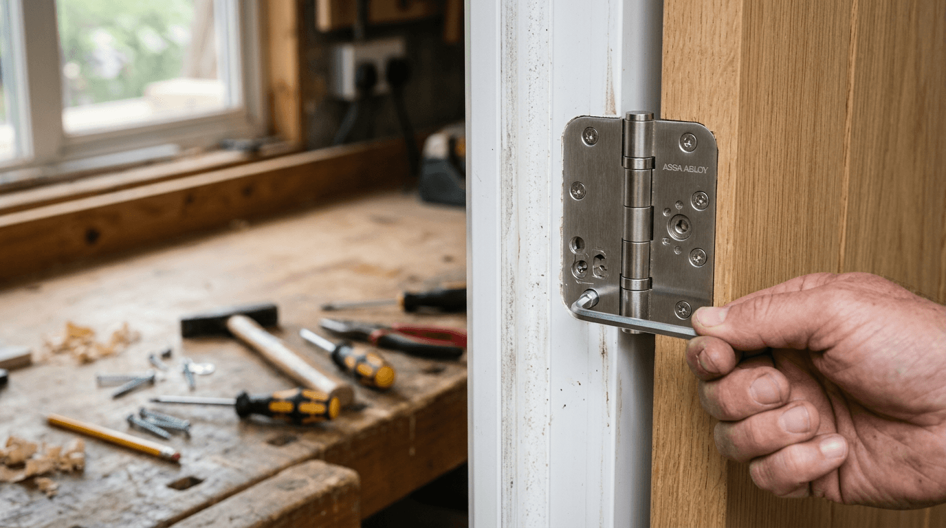 Deur afstellen: de complete aanpak voor kunststof, hout en aluminium